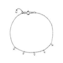 Vivara Collection 0.20ct Diamond And 18K White Gold Bracelet J3359