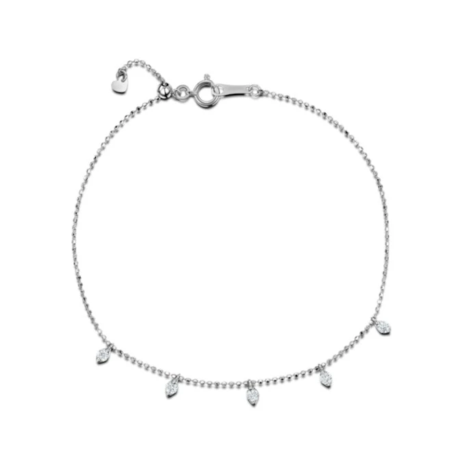 Vivara Collection 0.20ct Diamond And 18K White Gold Bracelet J3359 1 Vivara Collection 0.20ct Diamond And 18K White Gold Bracelet J3359