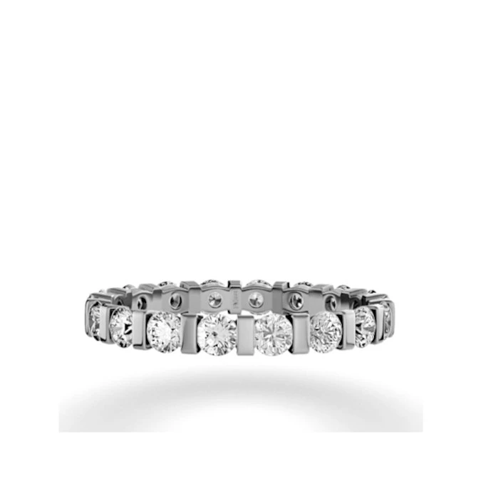 Eternity Ring Hannah 18K White Gold Diamond 1.00ct G/Vs 2 Eternity Ring Hannah 18K White Gold Diamond 1.00ct G/Vs - Image 2