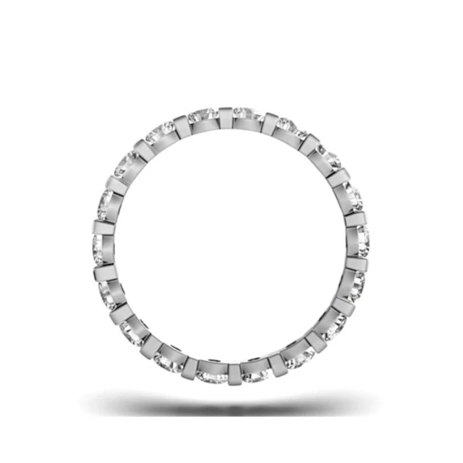 Eternity Ring Hannah 18K White Gold Diamond 1.00ct G/Vs 3 Eternity Ring Hannah 18K White Gold Diamond 1.00ct G/Vs - Image 3