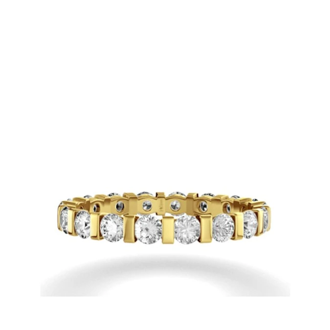 Eternity Ring Hannah 18K Gold Diamond 1.00ct G/Vs 2 Eternity Ring Hannah 18K Gold Diamond 1.00ct G/Vs - Image 2