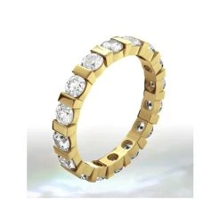 Eternity Ring Hannah 18K Gold Diamond 2.00ct G/Vs