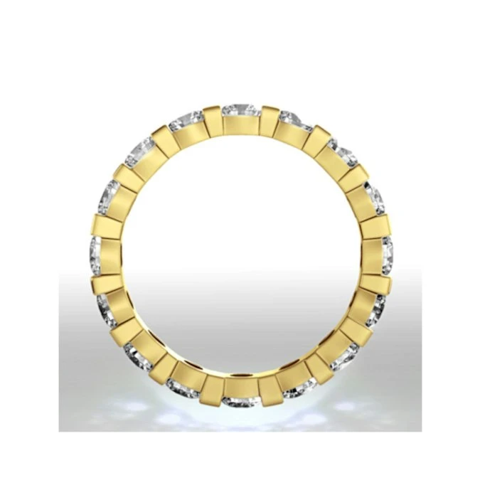 Eternity Ring Hannah 18K Gold Diamond 3.00ct G/Vs 3 Eternity Ring Hannah 18K Gold Diamond 3.00ct G/Vs - Image 3
