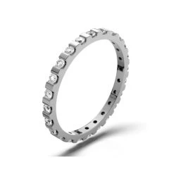 Eternity Ring Hannah 18K White Gold Diamond 0.50ct G/Vs
