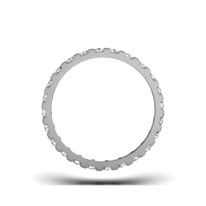 Eternity Ring Hannah Platinum Diamond 0.50ct G/Vs 3 Eternity Ring Hannah Platinum Diamond 0.50ct G/Vs - Image 3