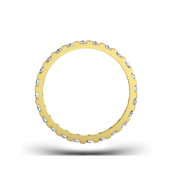 Eternity Ring Hannah 18K Gold Diamond 0.50ct H/Si 3 Eternity Ring Hannah 18K Gold Diamond 0.50ct H/Si - Image 3