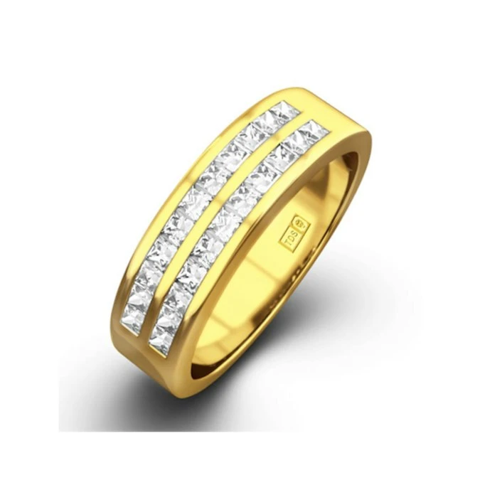 HOLLY 18K Gold Diamond ETERNITY RING 0.50CT H/SI 1 HOLLY 18K Gold Diamond ETERNITY RING 0.50CT H/SI