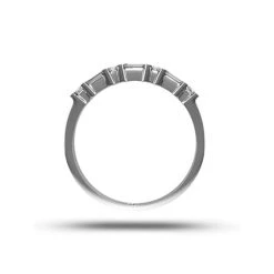 JESSICA 18K White Gold Diamond ETERNITY RING 0.50CT H/SI -The Diamond Store HE06 100wc 5