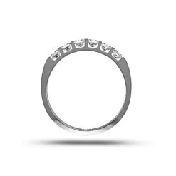 OLIVIA PLATINUM Diamond ETERNITY RING 0.50CT H/SI -The Diamond Store HE08 50wc 1