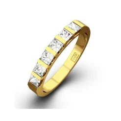 Olivia 18K Gold Diamond Eternity Ring 1.50CT G/VS