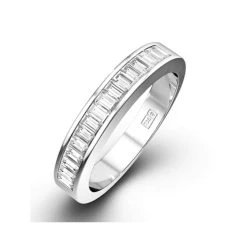 GRACE PLATINUM Diamond ETERNITY RING 1.00CT H/SI