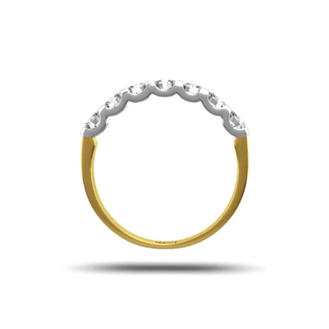 Chloe 18K Gold Lab Diamond Eternity Ring 0.50ct G/Vs 3 Chloe 18K Gold Lab Diamond Eternity Ring 0.50ct G/Vs - Image 3