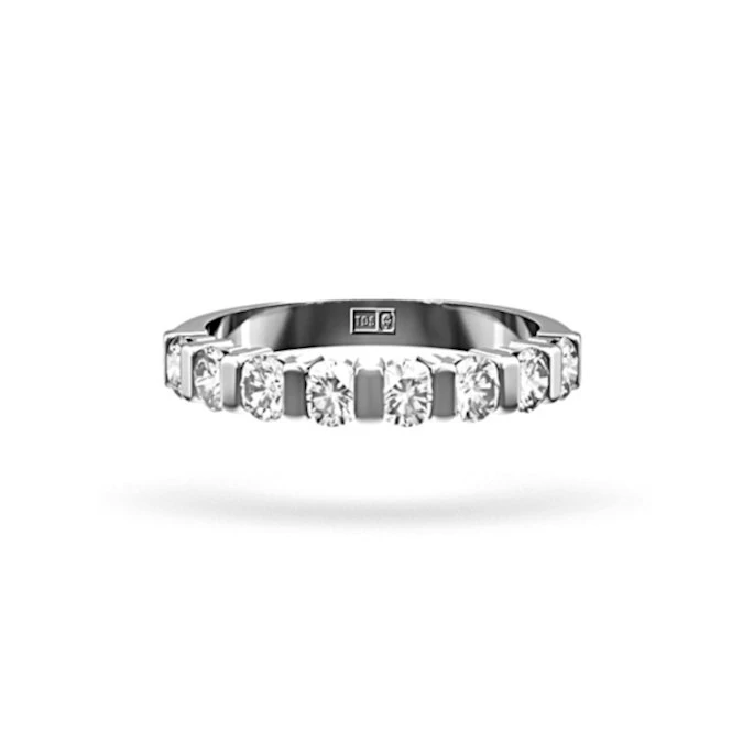 Hannah 18K White Gold Diamond Eternity Ring 1.50CT G/VS 2 Hannah 18K White Gold Diamond Eternity Ring 1.50CT G/VS - Image 2