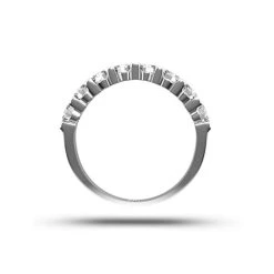 HANNAH 18K White Gold Diamond ETERNITY RING 1.00CT H/SI -The Diamond Store HE15wc 4
