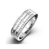 AMY PLATINUM Diamond ETERNITY RING 0.50CT G/VS