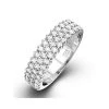 JASMINE PLATINUM Diamond ETERNITY RING 1.00CT H/SI