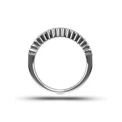 SOPHIE PLATINUM Diamond ETERNITY RING 0.50CT H/SI -The Diamond Store HE21 50wc 1