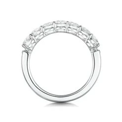 Lenora Diamond Eternity Ring Round Cut 1.29ct VVs Platinum Size H-I 7 Lenora Diamond Eternity Ring Round Cut 1.29ct VVs Platinum Size H-I -The Diamond Store HE26s 1