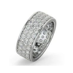 Eternity Ring Tia 18KW Diamond 3.00ct H/Si