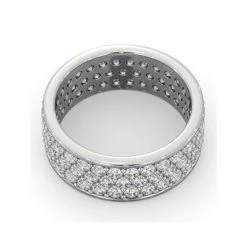 Eternity Ring Tia Platinum Diamond 3.00ct G/Vs -The Diamond Store HG27 300W3 2