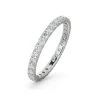 Erin Lab Diamond Eternity Ring Platinum 1.00ct H/Si
