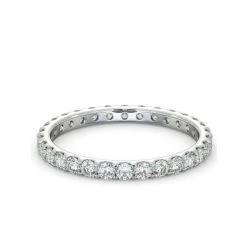 Eternity Ring Erin 18K White Gold Diamond 1.00ct H/Si -The Diamond Store HG29 100W2 6