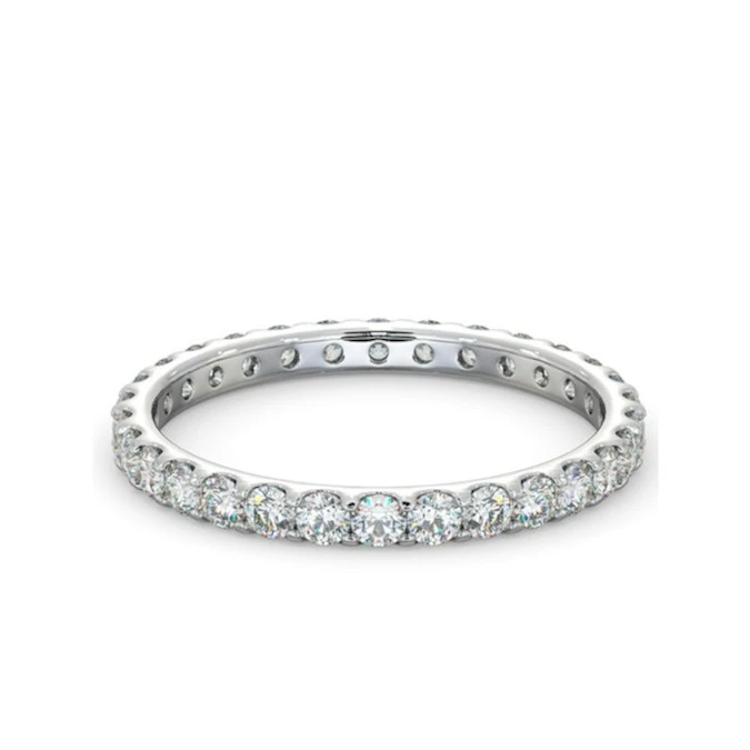 Eternity Ring Erin Platinum Diamond 1.00ct H/Si 3 Eternity Ring Erin Platinum Diamond 1.00ct H/Si - Image 3