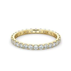 Eternity Ring Erin 18K Gold Diamond 1.00ct H/Si -The Diamond Store HG29 100Y2 3