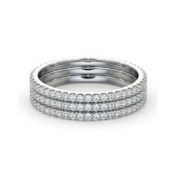 Eternity Ring Erin Diamond 1.50ct And Three Platinum Set -The Diamond Store HG29 150W2