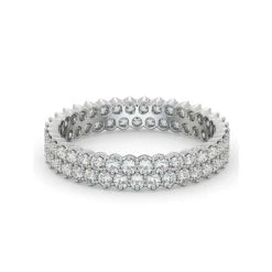Eternity Ring Jasmine Platinum Diamond 1.00ct G/Vs -The Diamond Store HG30 100W2 3