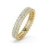 Eternity Ring Jasmine 18K Gold Diamond 1.00ct G/Vs