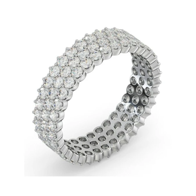 Eternity Ring Jasmine Platinum Diamond 2.00ct G/Vs 2 Eternity Ring Jasmine Platinum Diamond 2.00ct G/Vs - Image 2