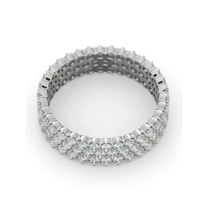Eternity Ring Jasmine Platinum Diamond 2.00ct G/Vs 4 Eternity Ring Jasmine Platinum Diamond 2.00ct G/Vs - Image 4