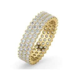 Eternity Ring Jasmine 18K Gold Diamond 2.00ct G/Vs