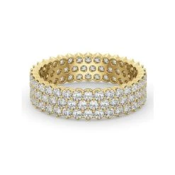 Eternity Ring Jasmine 18K Gold Diamond 2.00ct H/Si -The Diamond Store HG30 200Y2 1