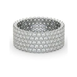 Eternity Ring Jasmine Platinum Diamond 3.00ct G/Vs 8 Eternity Ring Jasmine Platinum Diamond 3.00ct G/Vs -The Diamond Store HG30 300W2 4