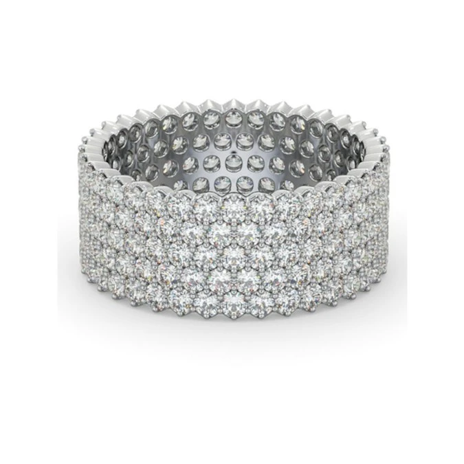 Eternity Ring Jasmine Platinum Diamond 3.00ct G/Vs 3 Eternity Ring Jasmine Platinum Diamond 3.00ct G/Vs - Image 3