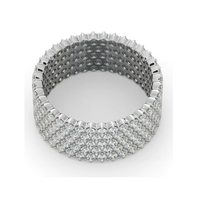 Eternity Ring Jasmine Platinum Diamond 3.00ct G/Vs 4 Eternity Ring Jasmine Platinum Diamond 3.00ct G/Vs - Image 4