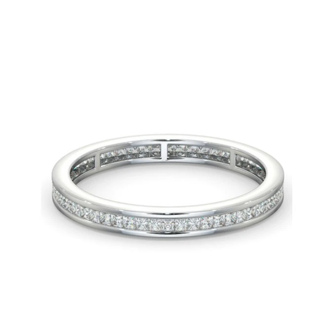 Eternity Ring Lauren Platinum Diamond 0.50ct G/Vs 3 Eternity Ring Lauren Platinum Diamond 0.50ct G/Vs - Image 3