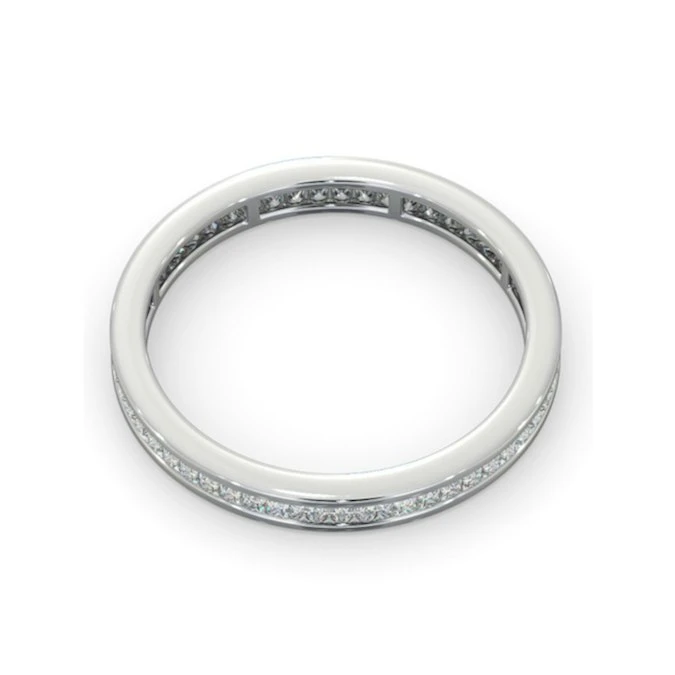 Eternity Ring Lauren Platinum Diamond 0.50ct G/Vs 4 Eternity Ring Lauren Platinum Diamond 0.50ct G/Vs - Image 4