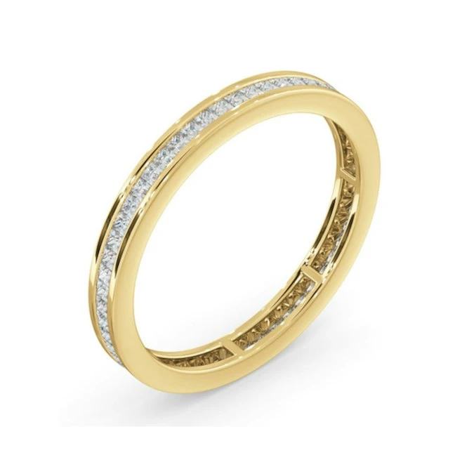 Eternity Ring Lauren 18K Gold Diamond 0.50ct G/Vs 2 Eternity Ring Lauren 18K Gold Diamond 0.50ct G/Vs - Image 2