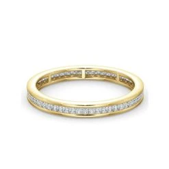 Eternity Ring Lauren 18K Gold Diamond 0.50ct H/Si -The Diamond Store HG31 050Y2