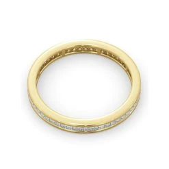 Eternity Ring Lauren 18K Gold Diamond 0.50ct G/Vs 9 Eternity Ring Lauren 18K Gold Diamond 0.50ct G/Vs -The Diamond Store HG31 050Y3 1