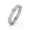 Eternity Ring Lauren 18K White Gold Diamond 1.00ct G/Vs