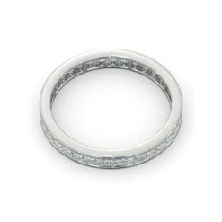Eternity Ring Lauren Platinum Diamond 1.00ct H/Si 9 Eternity Ring Lauren Platinum Diamond 1.00ct H/Si -The Diamond Store HG31 100W3 3