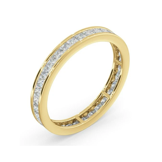 Eternity Ring Lauren 18K Gold Diamond 1.00ct G/Vs 2 Eternity Ring Lauren 18K Gold Diamond 1.00ct G/Vs - Image 2