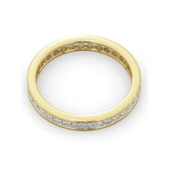 Eternity Ring Lauren 18K Gold Diamond 1.00ct H/Si 9 Eternity Ring Lauren 18K Gold Diamond 1.00ct H/Si -The Diamond Store HG31 100Y3 1