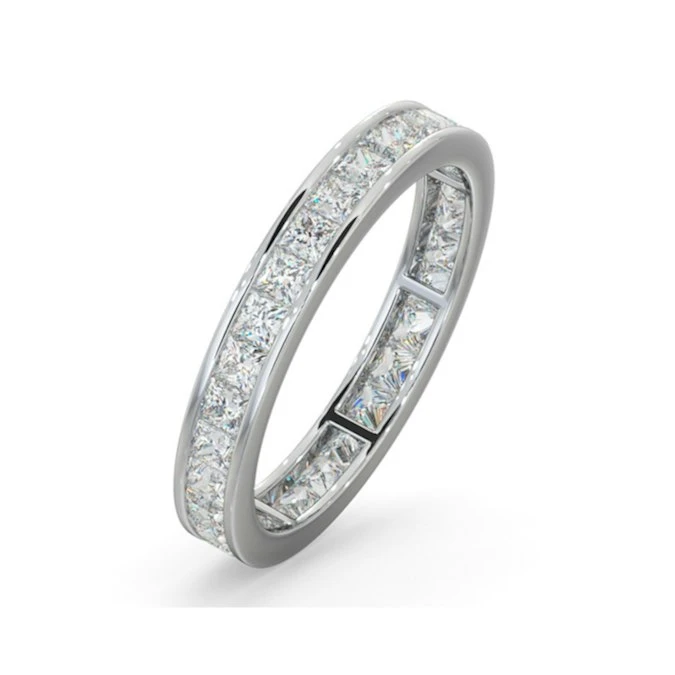 Eternity Ring Lauren 18K White Gold Diamond 1.50ct G/Vs 1 Eternity Ring Lauren 18K White Gold Diamond 1.50ct G/Vs