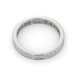 Eternity Ring Lauren Platinum Diamond 1.50ct H/Si -The Diamond Store HG31 150W3 2