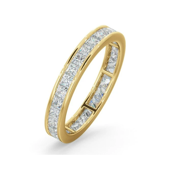 Eternity Ring Lauren 18K Gold Diamond 1.50ct G/Vs 1 Eternity Ring Lauren 18K Gold Diamond 1.50ct G/Vs